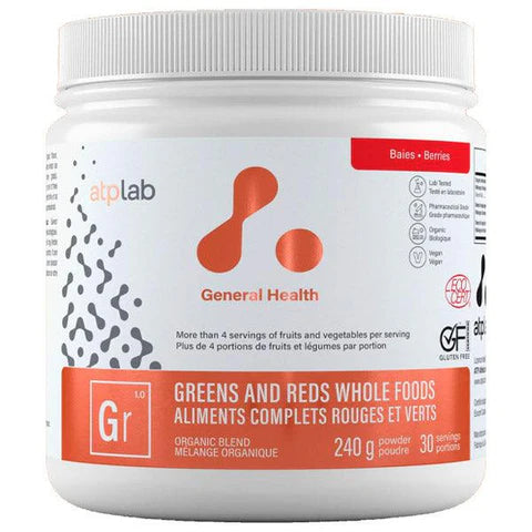 Organic Greens & Red 240g