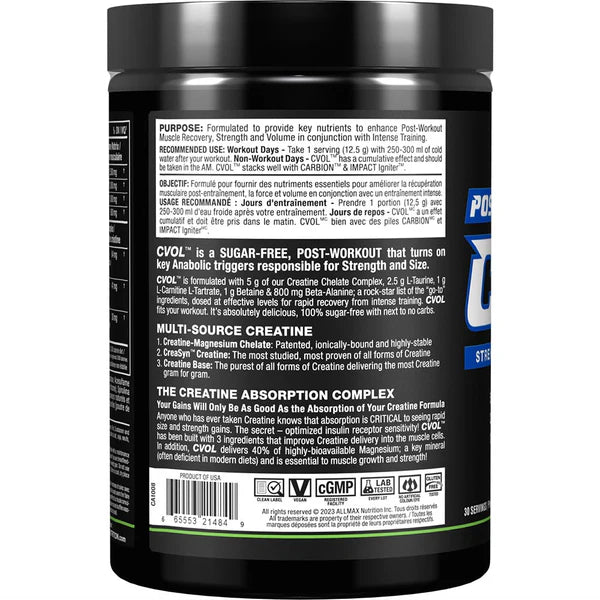 CVOL POWDER 375g