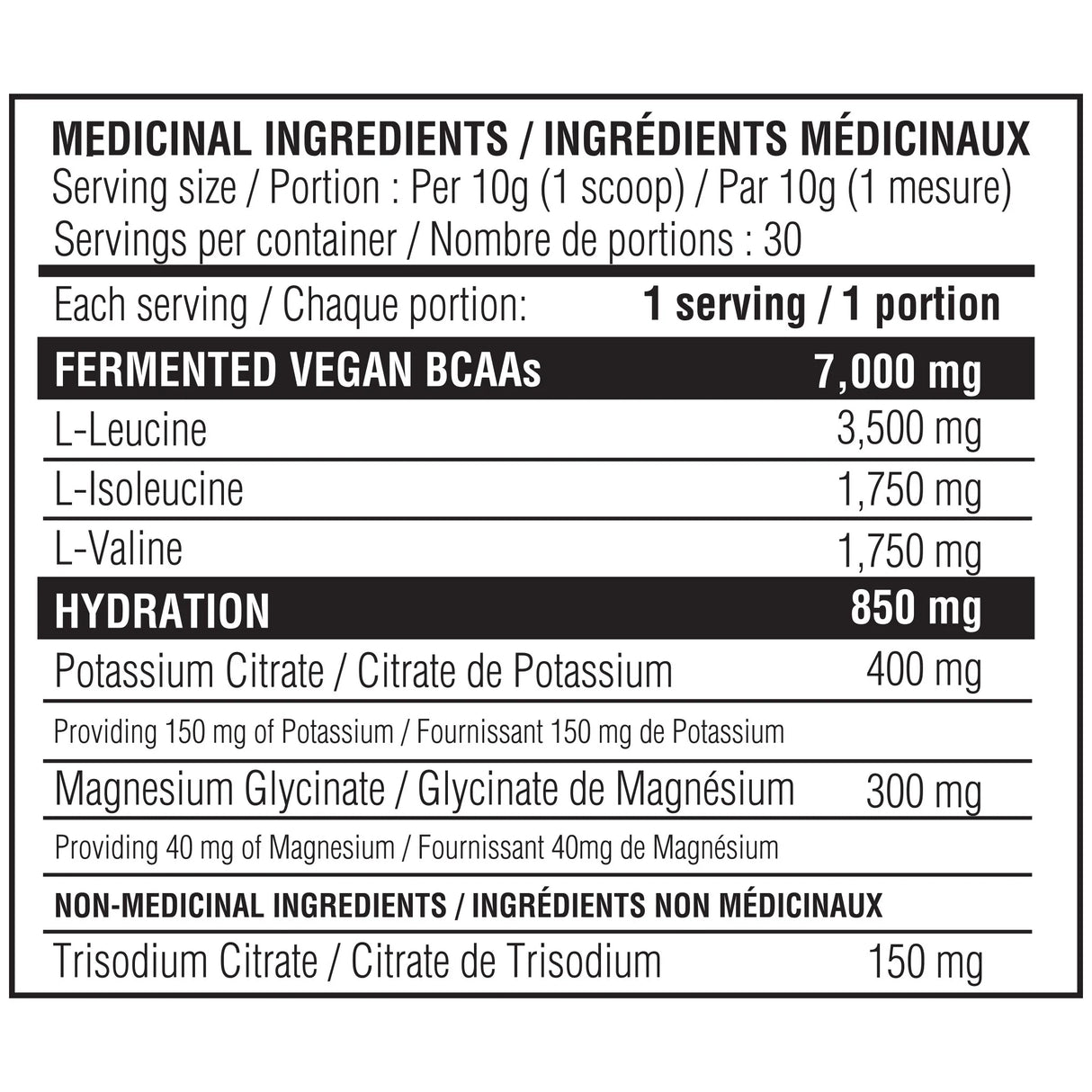 BCAA + Electrolytes 300g