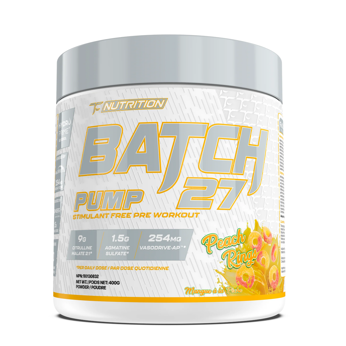 Batch 27 Stim-Free – Pre-Workout sans stimulant – image principale