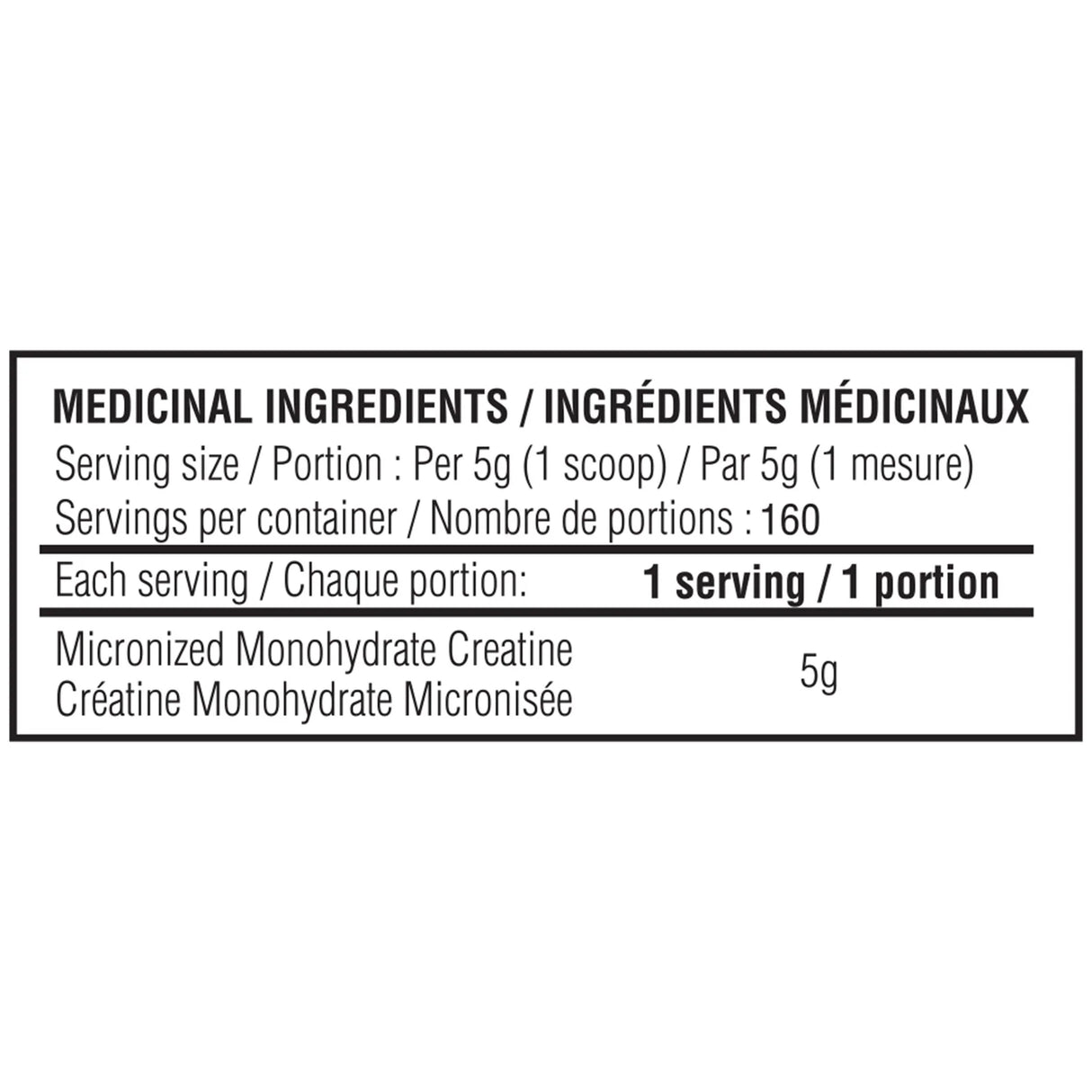 Créatine Monohydrate 800g