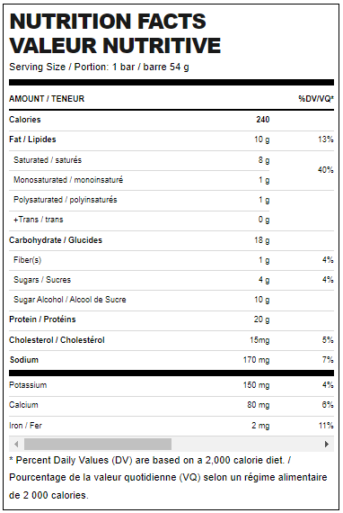 BARRES PROTÉINÉES HEXAPRO