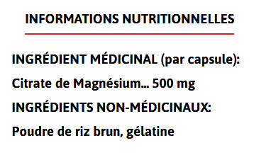 Magnesium Citrate 500