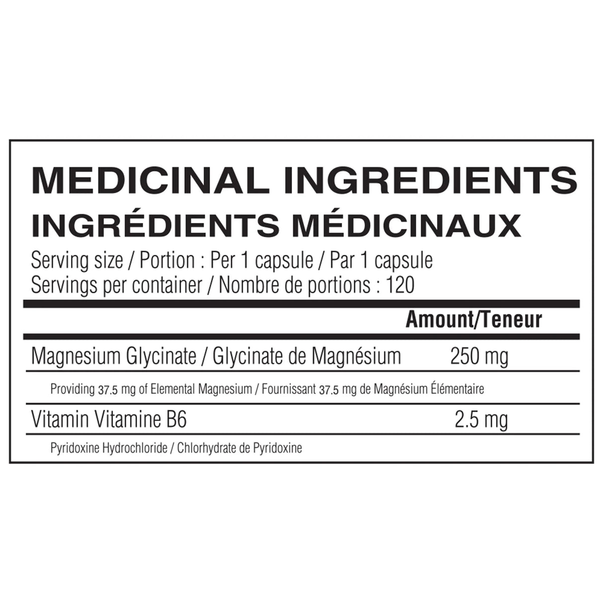 Vitamine B6 + Magnesium 120 capsules