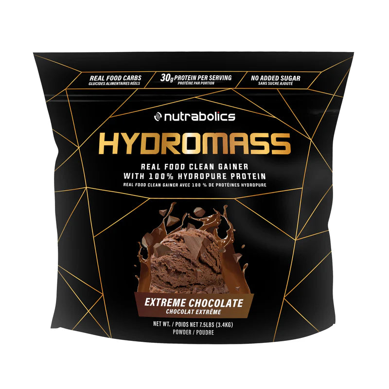 Nutrabolics HydroMass – Mass Gainer clean pour prise de masse – image principale
