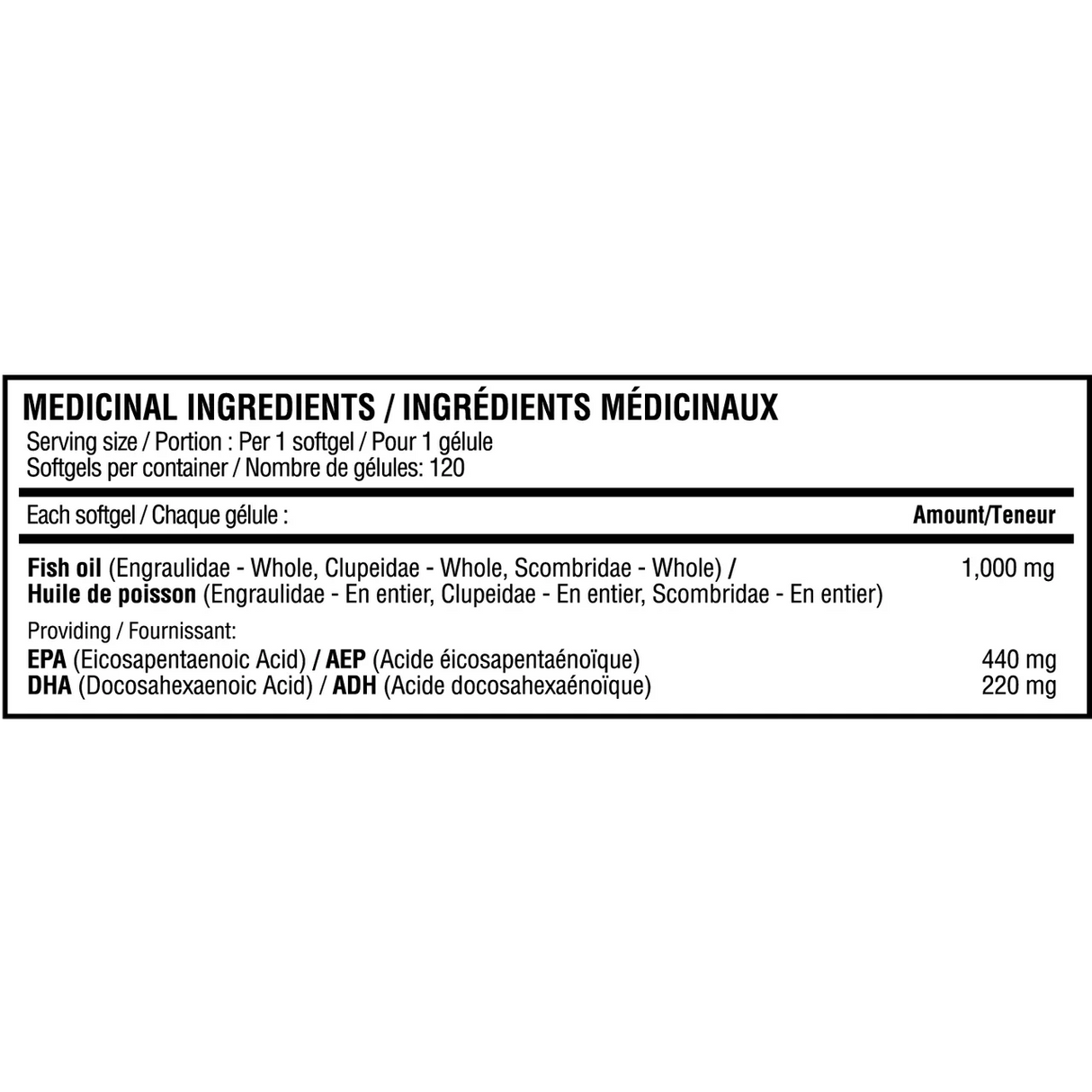 Omega-3 120 Gélules