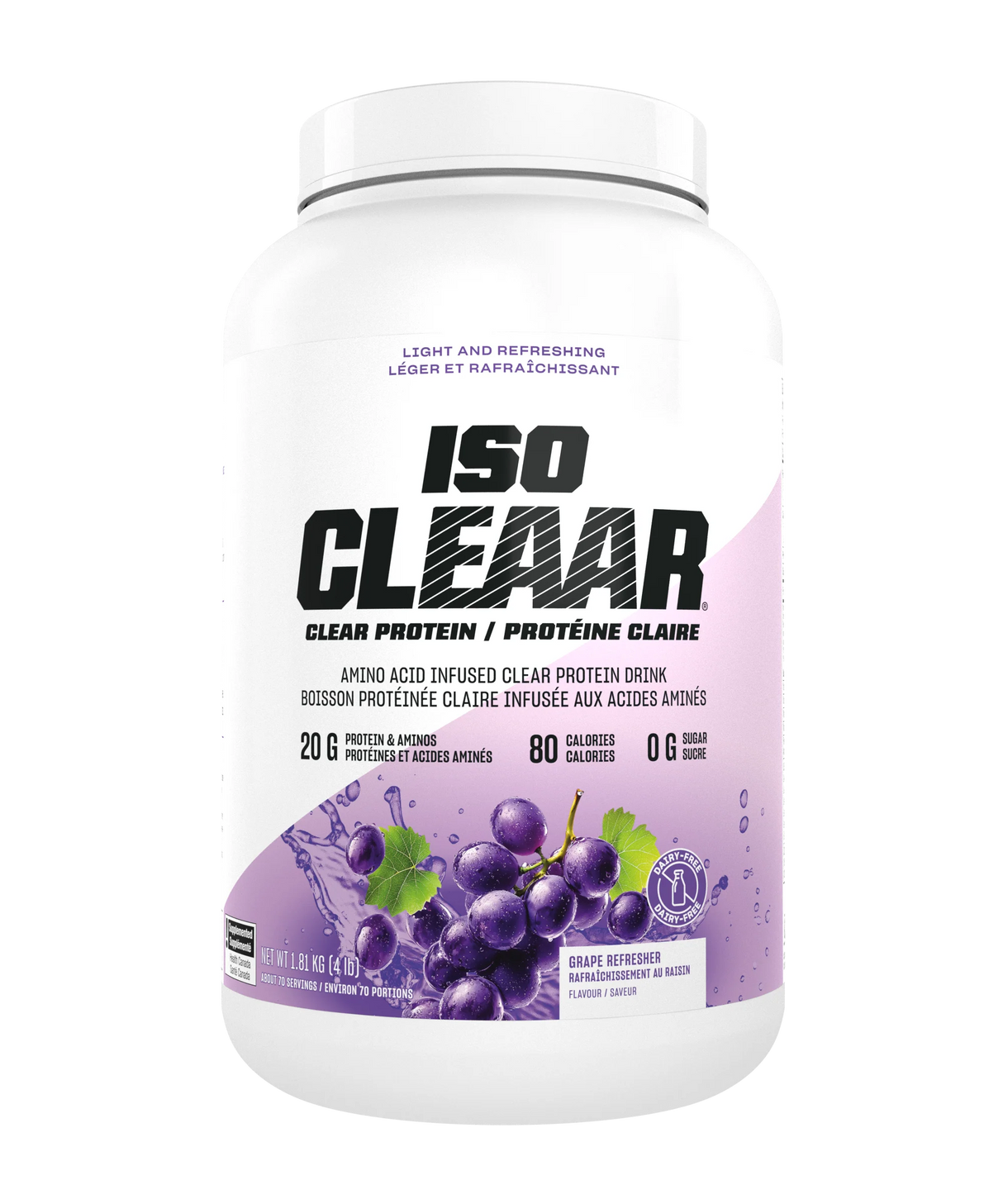 PVL ISO CLEAAR – Protéine claire avec acides aminés