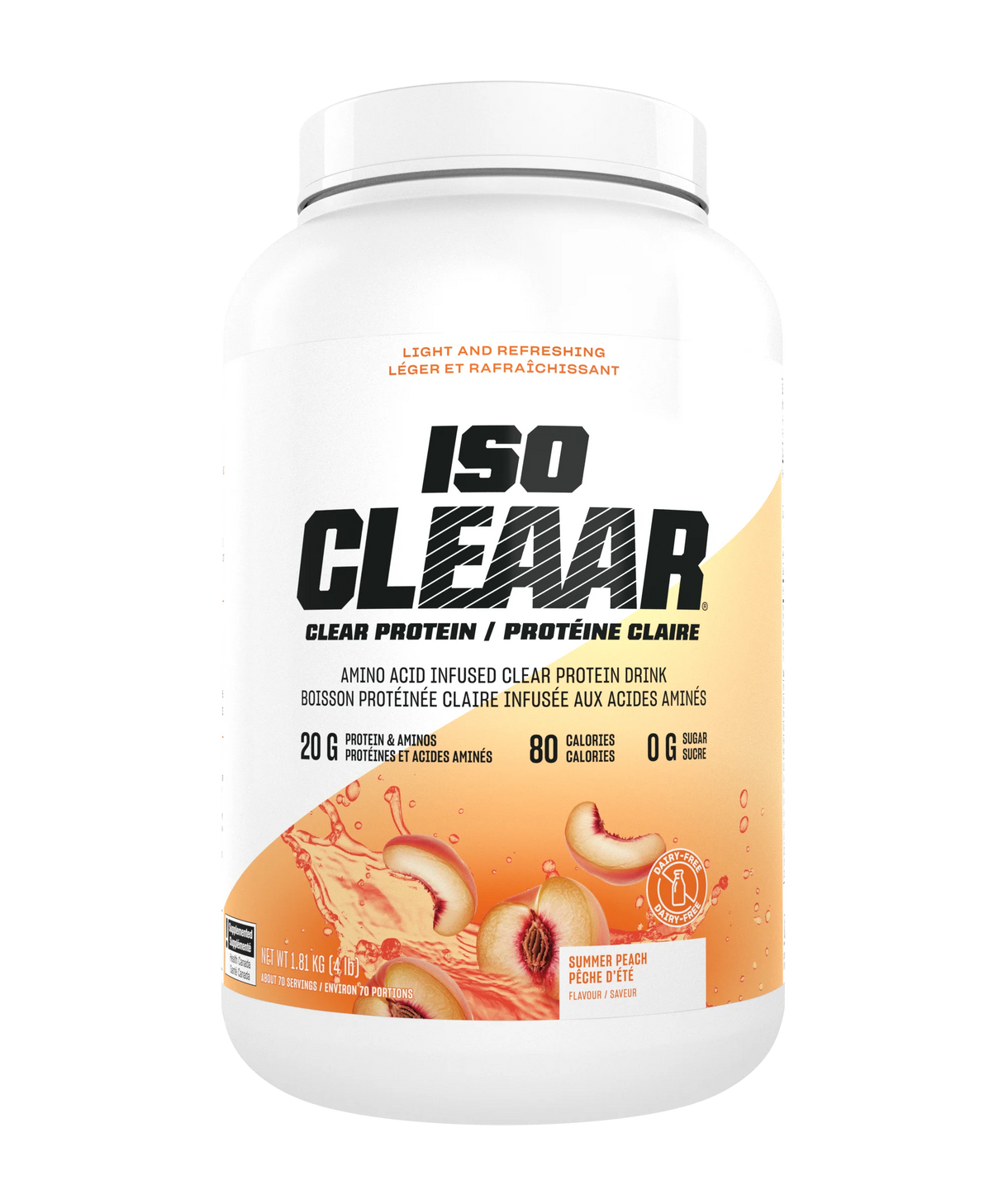 PVL ISO CLEAAR – Protéine claire avec acides aminés