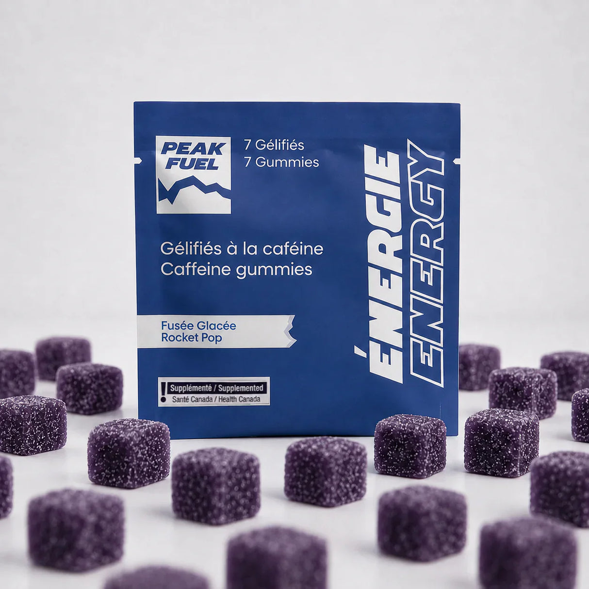 PeakFuel Bonbon Énergisant — Gummies d'énergie véganes
