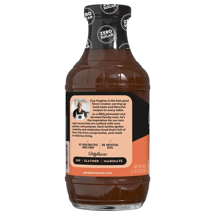 G Hughes Sauce BBQ Original sans sucre