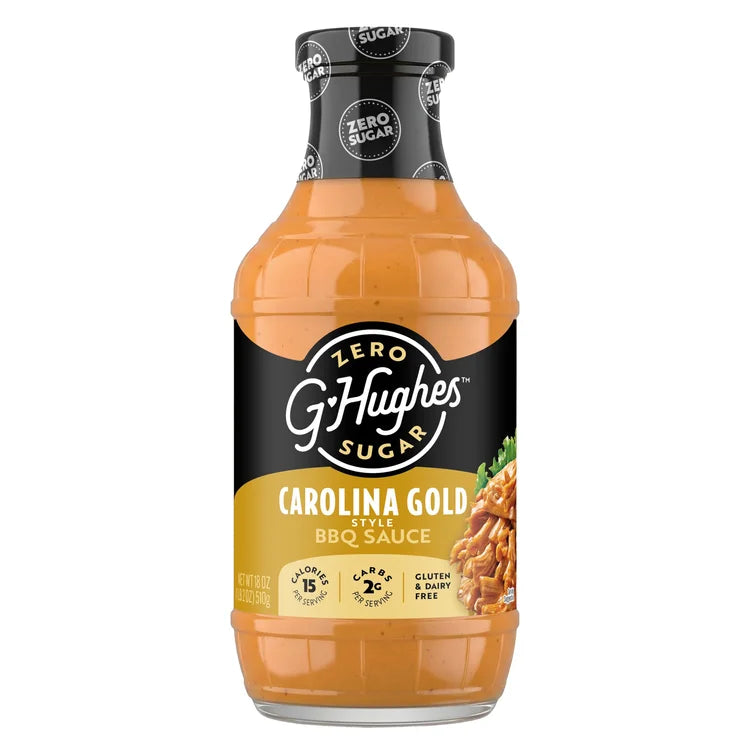 G Hughes Sauce BBQ Carolina Gold sans sucre