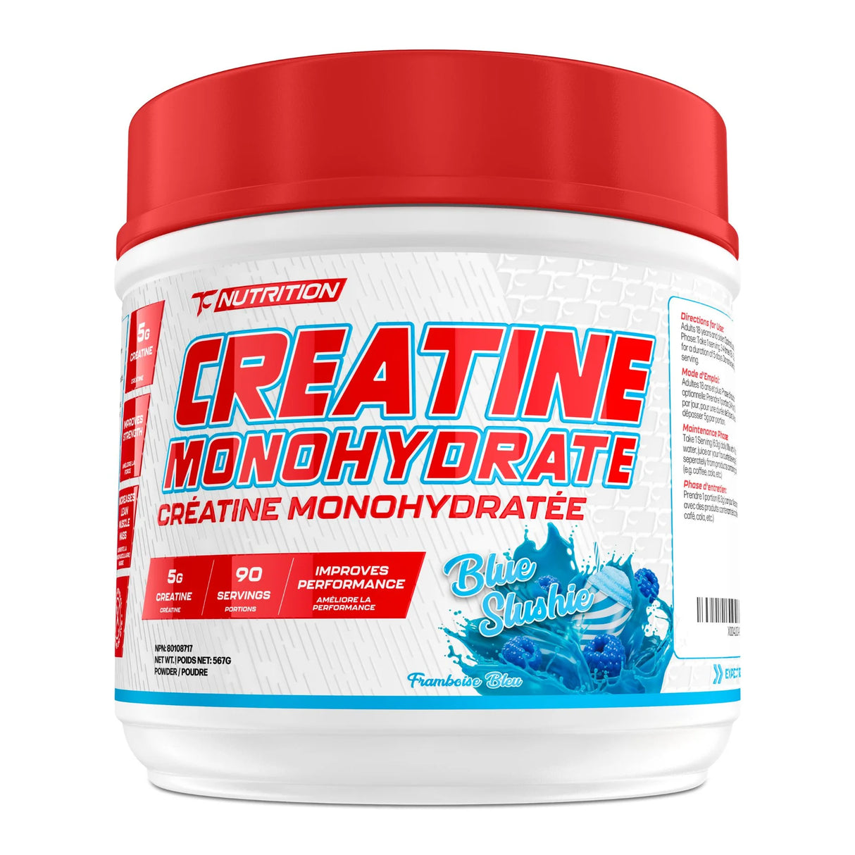 Créatine Monohydrate TC Nutrition – image 2