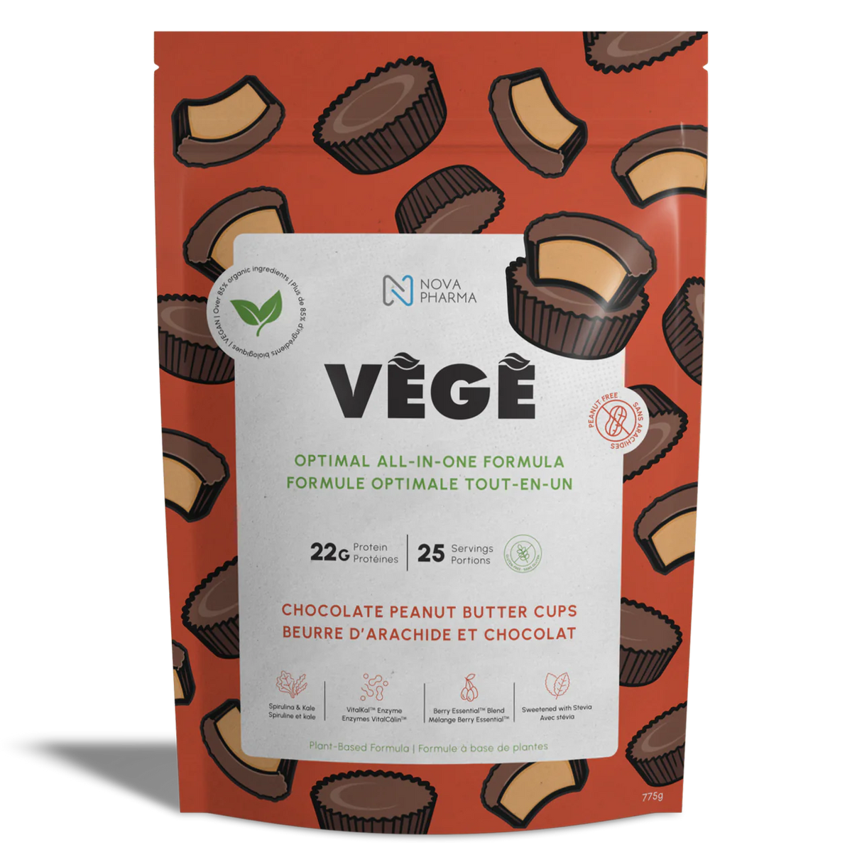 Mélange de Protéines Végétales Complètes 725g – image 4