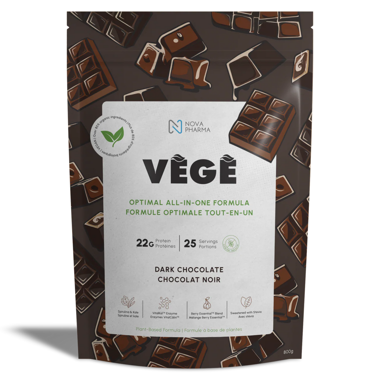 Mélange de Protéines Végétales Complètes 725g