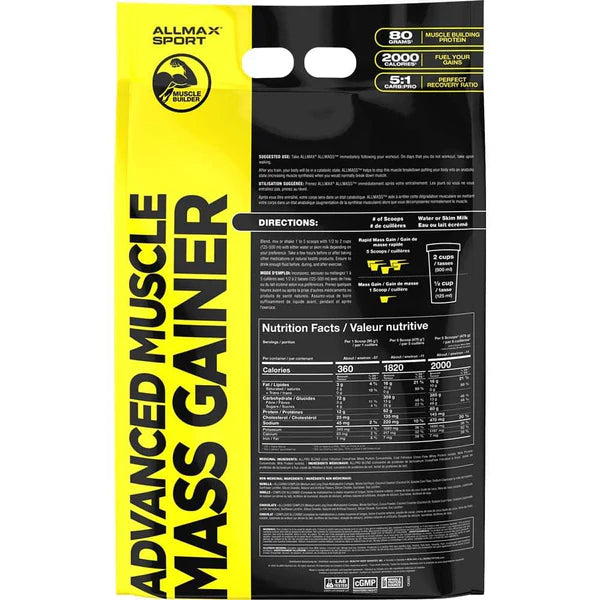 ALLMASS GAIN MUSCULAIRE