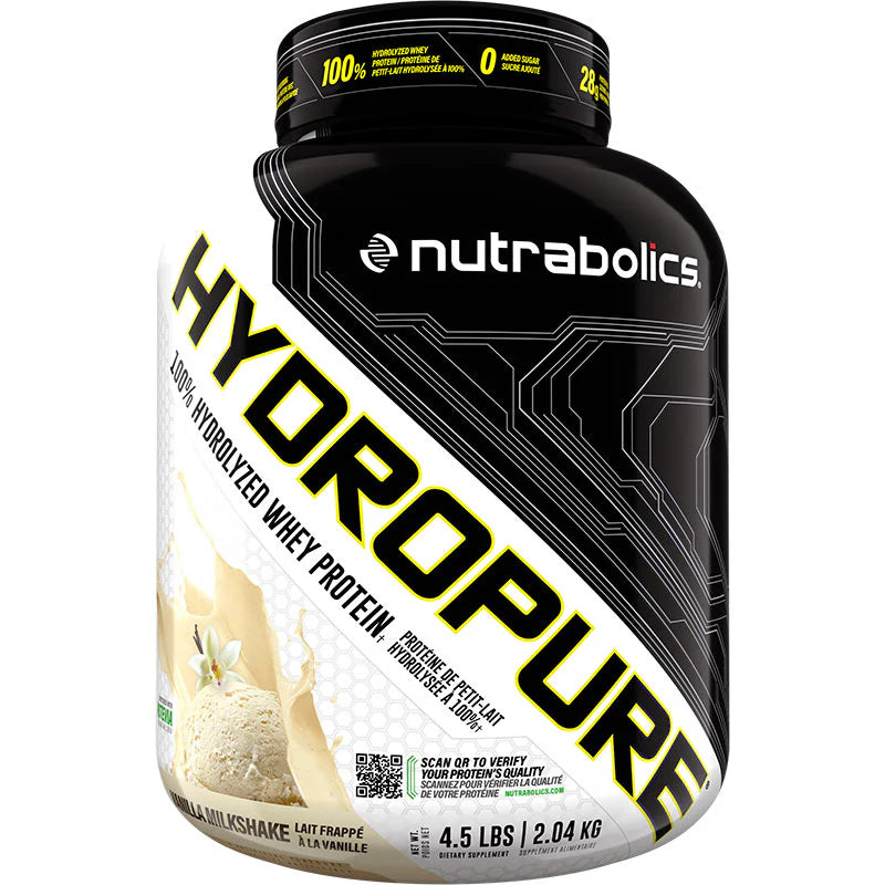 Nutrabolics Hydropure – Protéine Hydrolysée 100%