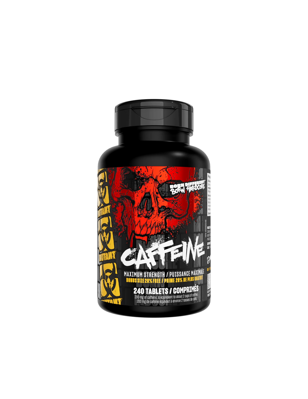 MUTANT Caffeine – Caféine 200 mg | 240 comprimés