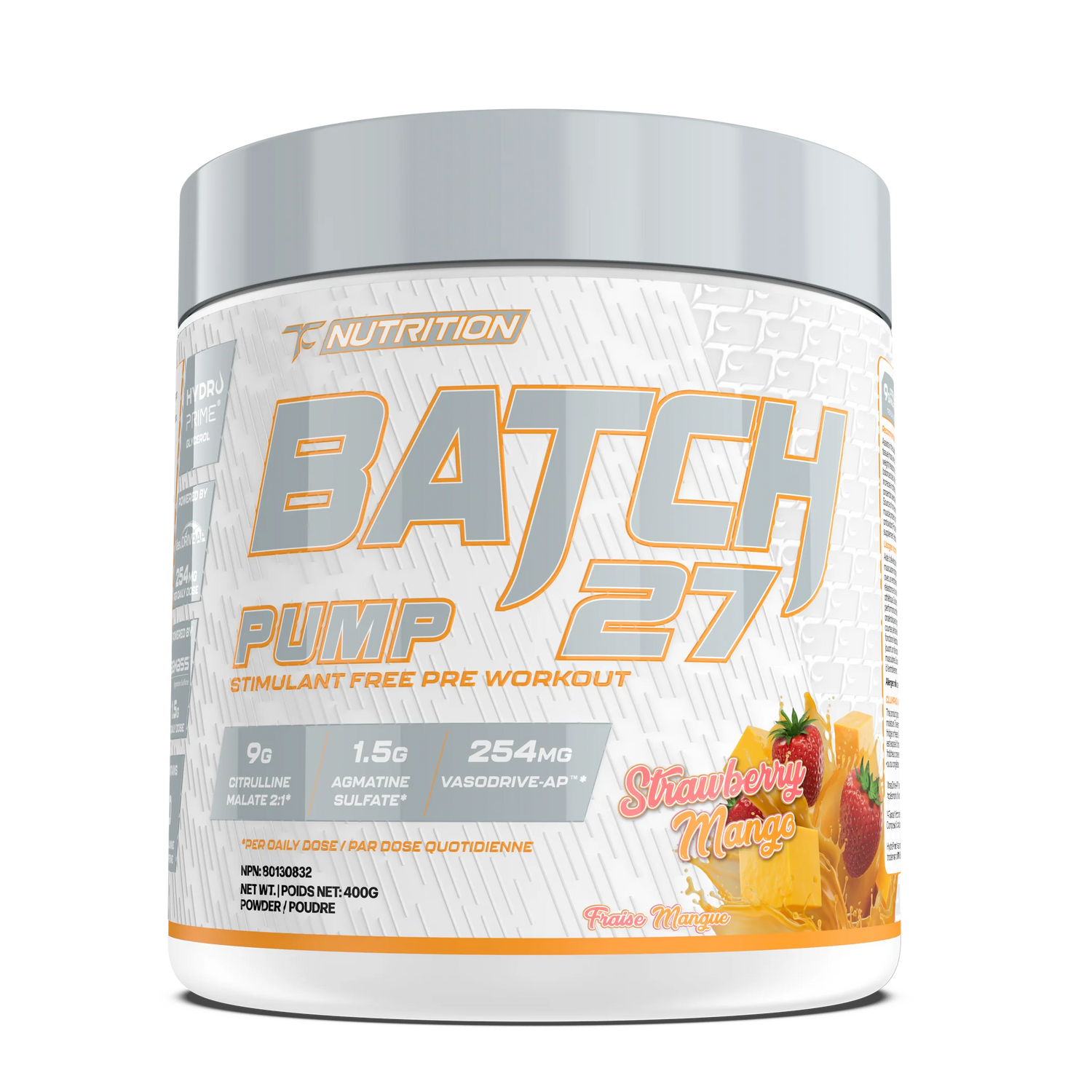 Batch 27 Stim-Free – Pre-Workout sans stimulant – image 3
