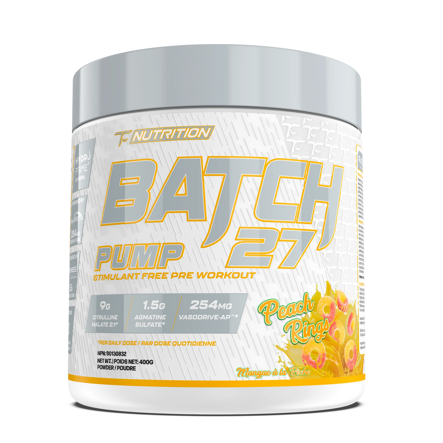 Batch 27 Stim-Free – Pre-Workout sans stimulant – image principale