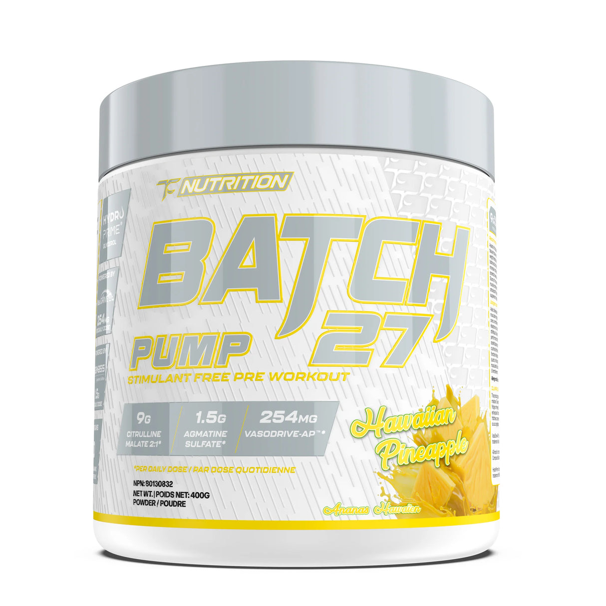 Batch 27 Stim-Free – Pre-Workout sans stimulant – image 2