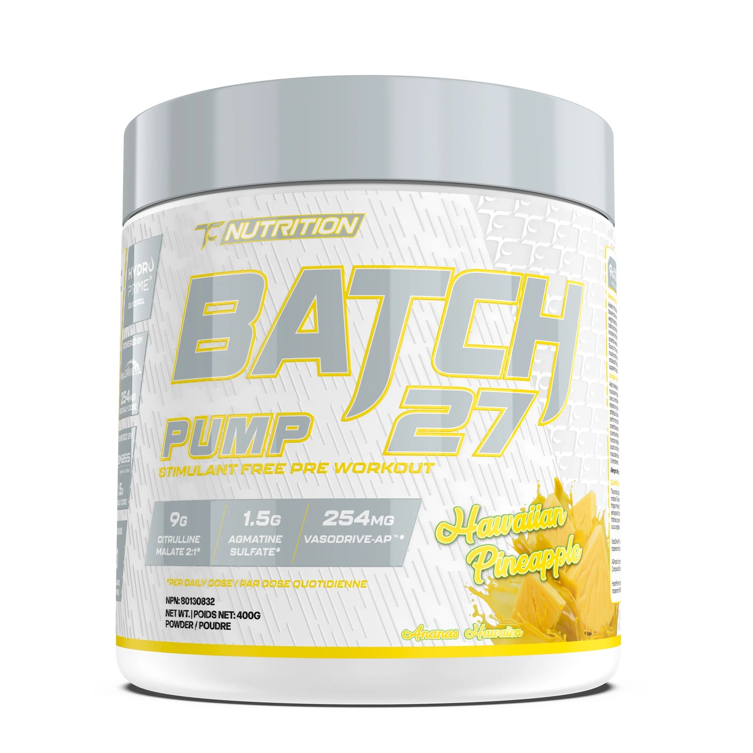 Batch 27 Stim-Free – Pre-Workout sans stimulant – image 2