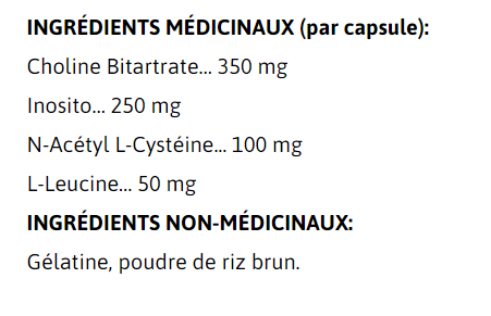 Choline Inositol + NAC