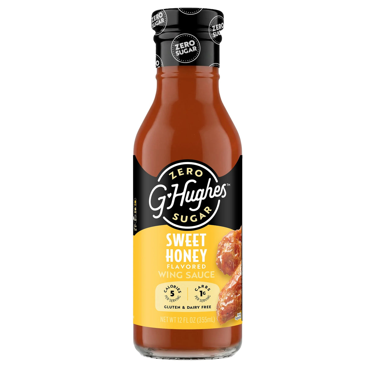 Sauce pour ailes Sweet Honey sans sucre – G Hughes