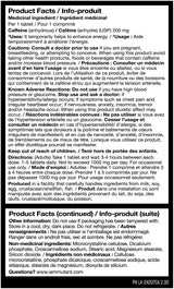 MUTANT Caffeine – Caféine 200 mg | 240 comprimés
