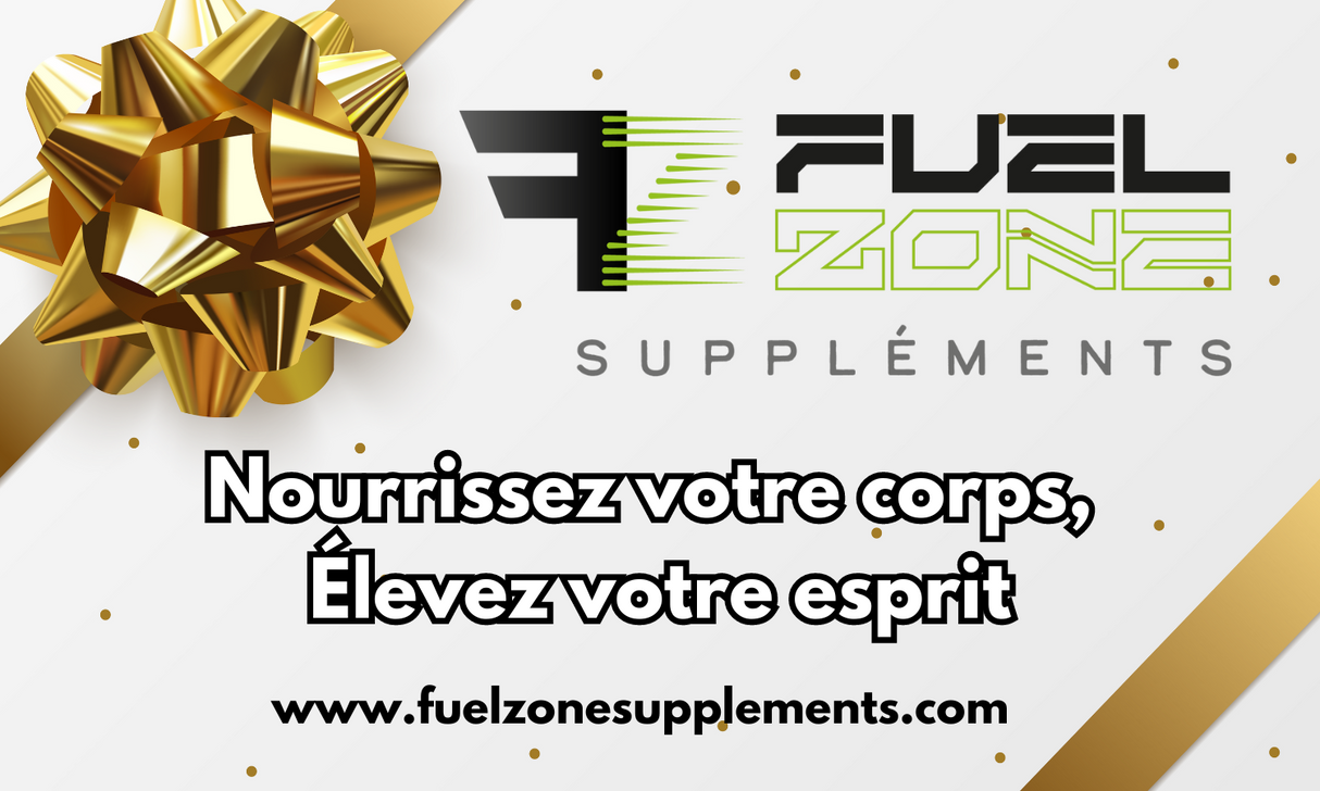 Carte Cadeau FuelZone Supplements