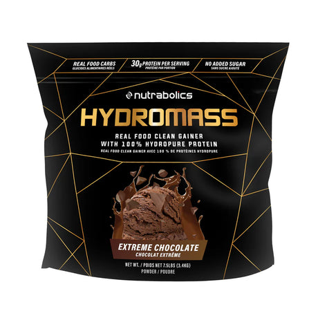 Nutrabolics HydroMass – Mass Gainer clean pour prise de masse – image principale