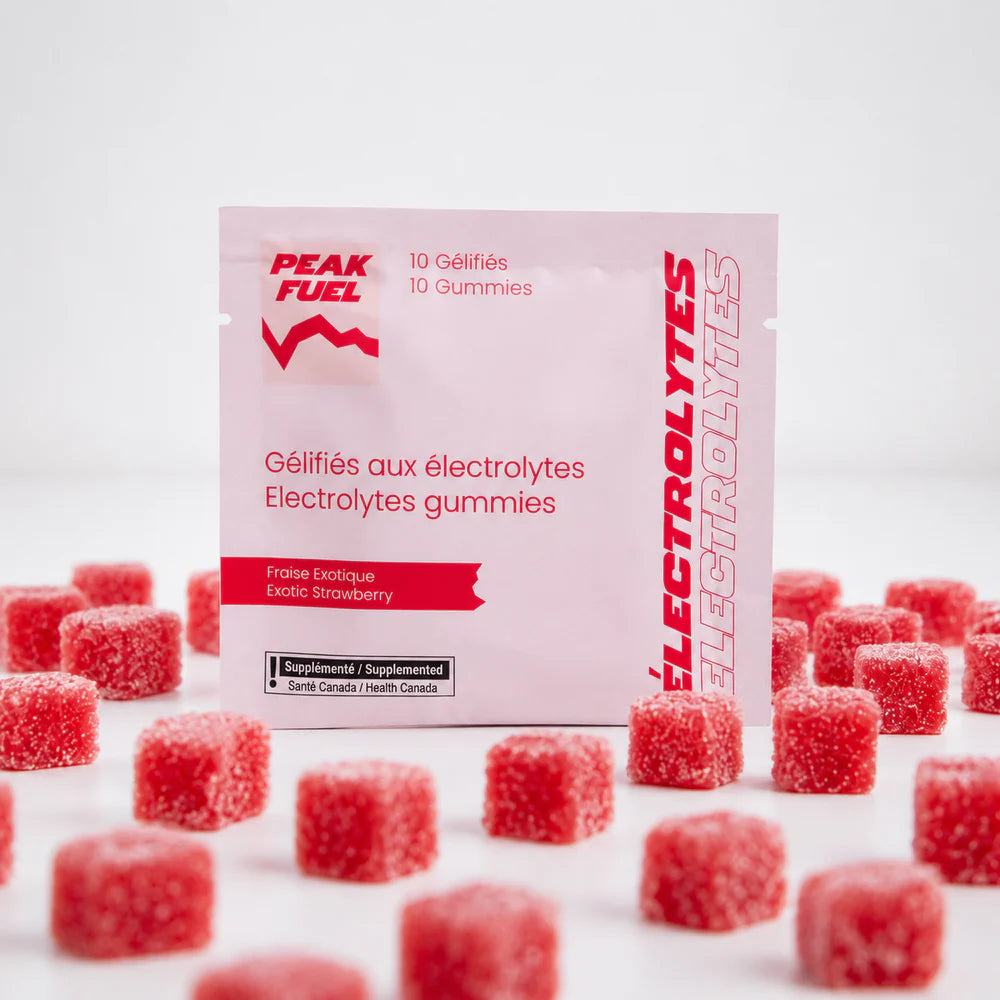 PeakFuel Gummies aux Électrolytes
