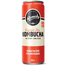 Remedy Kombucha - Boisson pétillante sans sucre