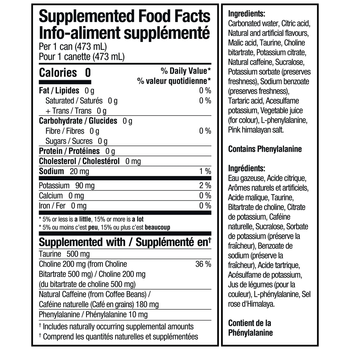 Boisson Énergisante Ryse Fuel - 473ml