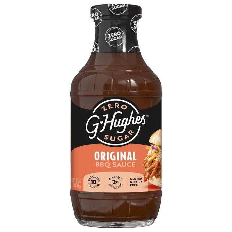G Hughes Sauce BBQ Original sans sucre