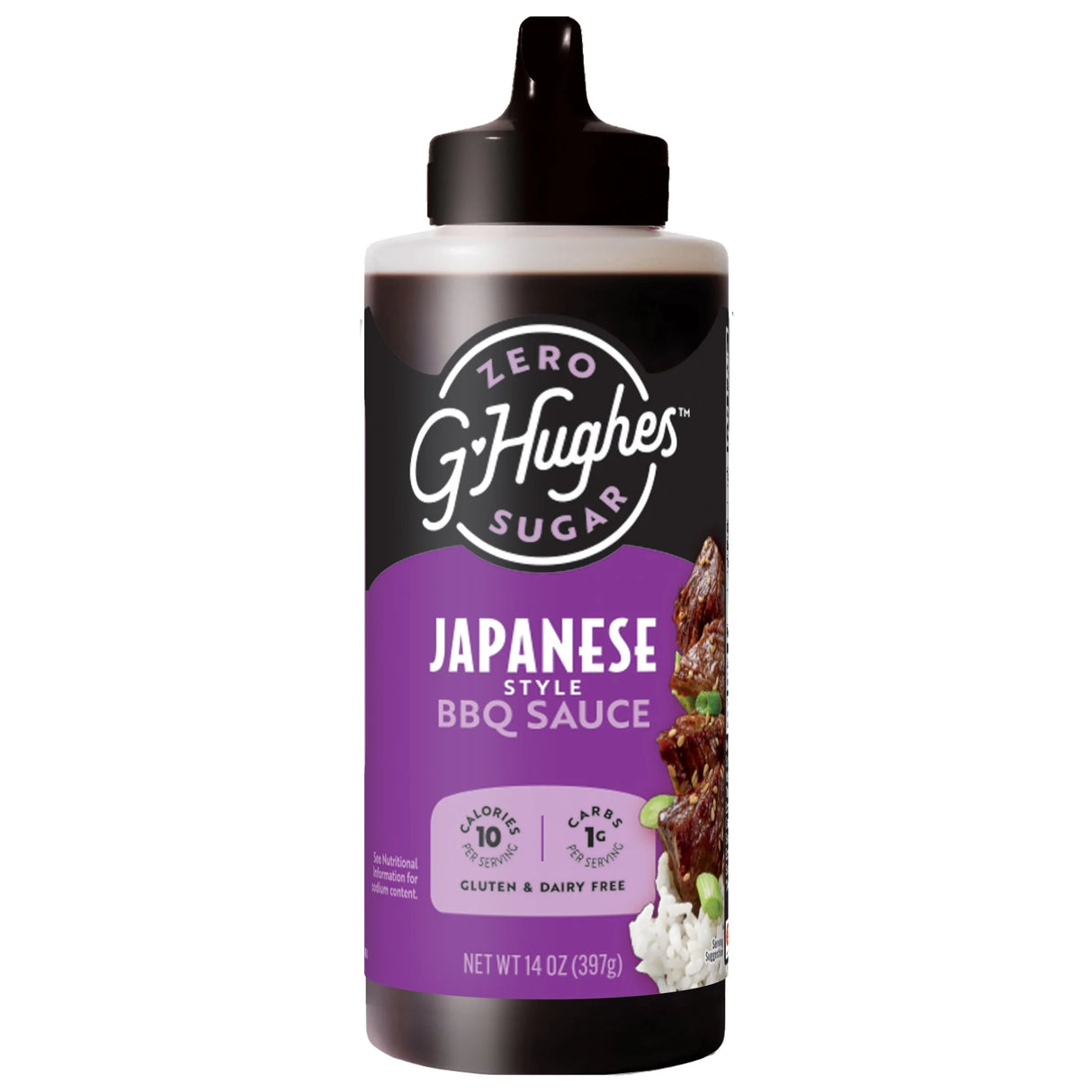 G Hughes Sauce Japanese BBQ sans sucre