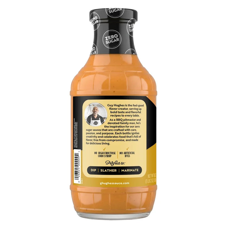 G Hughes Sauce BBQ Carolina Gold sans sucre