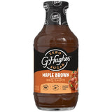 G Hughes Sauce BBQ Maple Brown sans sucre