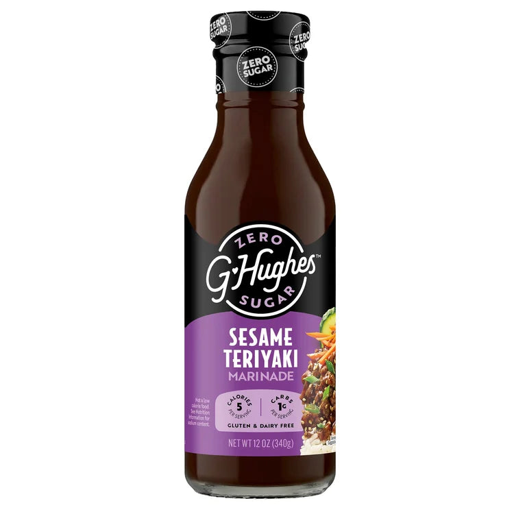 G Hughes Marinade Sesame Teriyaki sans sucre
