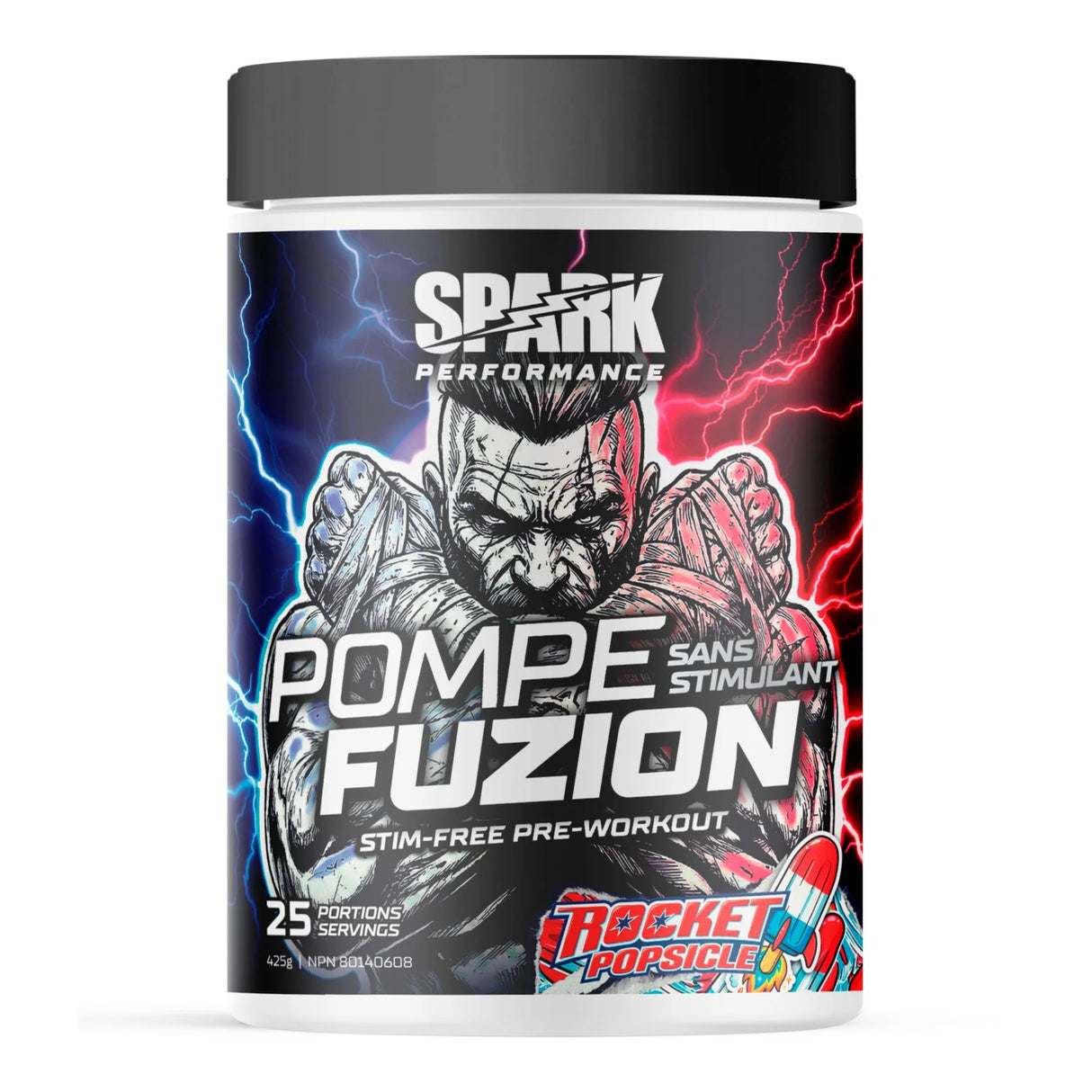 Pompe Fuzion Pré-Workout Sans Stimulant