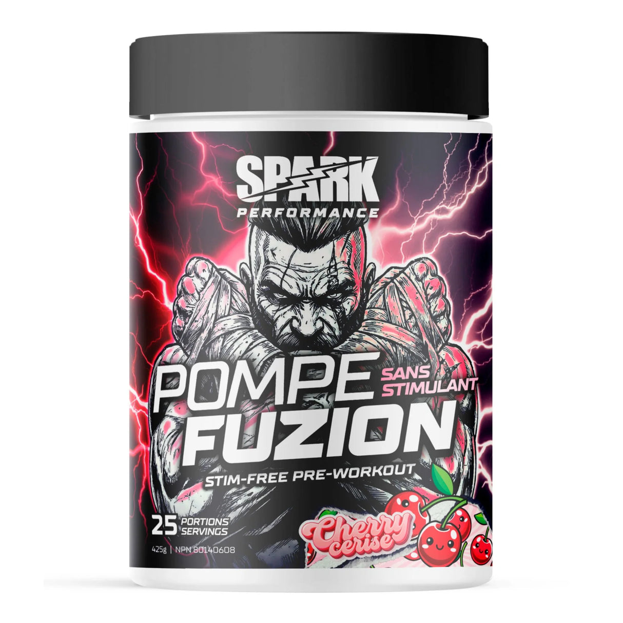 Pompe Fuzion Pré-Workout Sans Stimulant