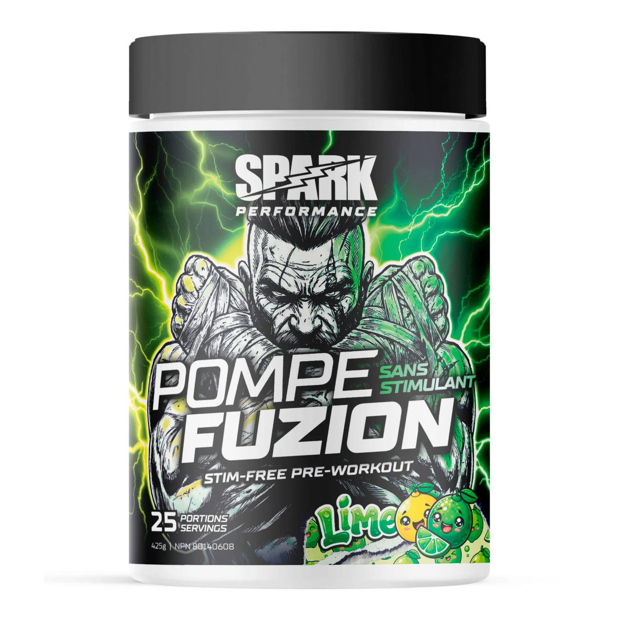 Pompe Fuzion Pré-Workout Sans Stimulant