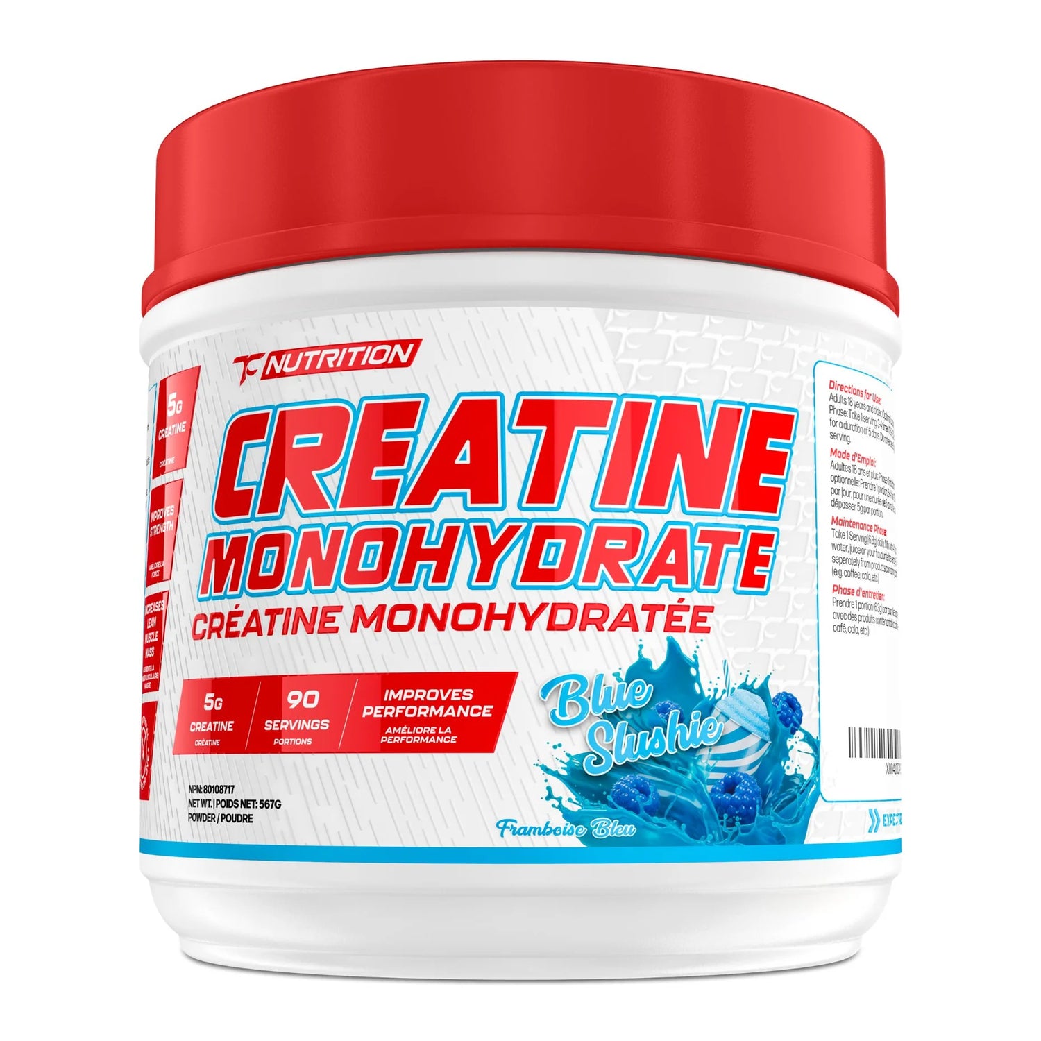 Créatine Monohydrate TC Nutrition – image 2