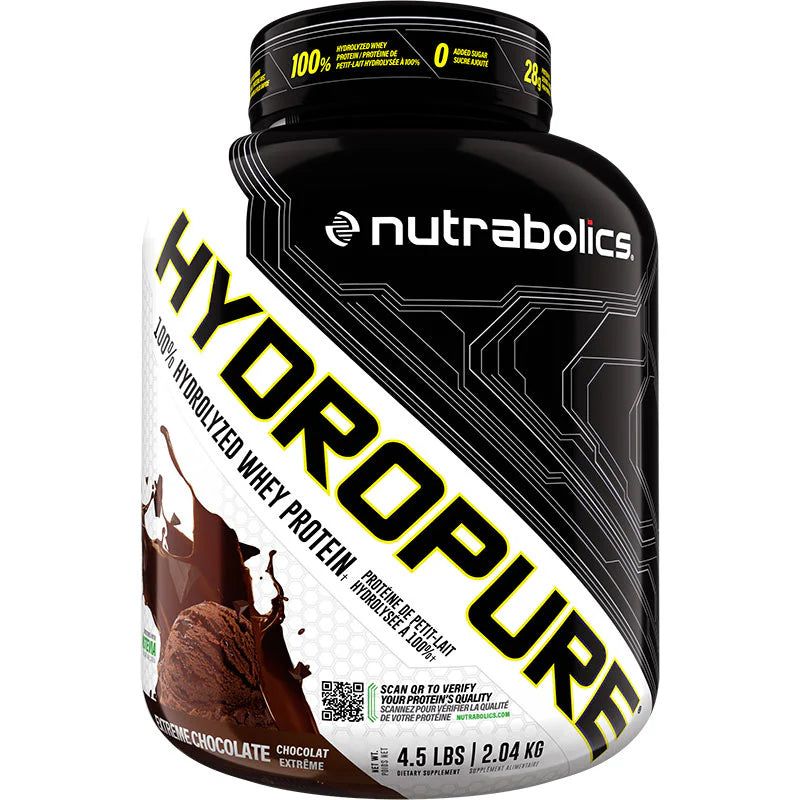 Nutrabolics Hydropure – Protéine Hydrolysée 100%